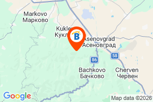 Местоположение на Къща за гости Лясково - село Лясково - Асеновград