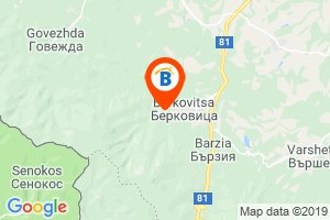 Местоположение на Къщата с трите веранди - Берковица