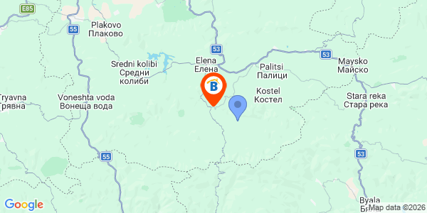 Местоположение на Топаловата къща - село Буйновци - Елена