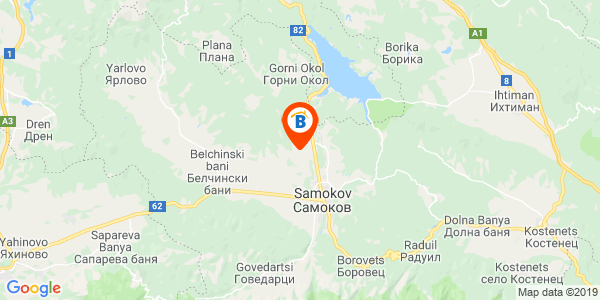 Местоположение на Къщи за гости Свети Никола - село Широки дол - Самоков