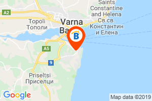 Местоположение на Къща Villa Varna View - Галата - Варна