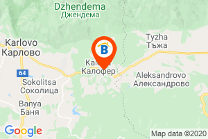 Местоположение на Къща Георгиеви - Калофер