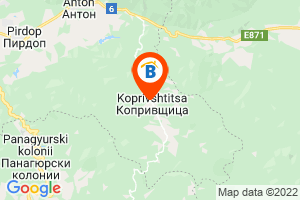 Местоположение на Къща Рени - Копривцища