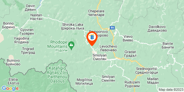 Местоположение на Апартамент Lusi Holiday - Комплекс Mountain Lake - Смолянски езера
