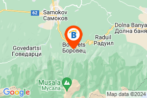 Местоположение на Шале Искър - к.к. Боровец