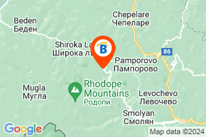 Местоположение на Къща за гости Изгрев - село Стойките - Смолян