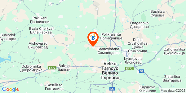 Местоположение на Къща Бохот Релакс Хаус - село Хотница - Велико Търново