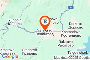 Местоположение на Комплекс Стадиона Уелнес - Велинград