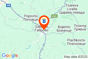Местоположение на Къща за гости Мели - Габрово