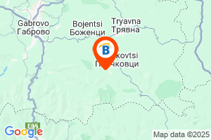 Местоположение на Къща за гости Ножери - село Ножерите - Трявна