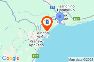 Местоположение на Къща за гости Синева - Балчик