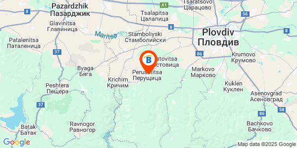 Местоположение на Къща Перущица - Перущица