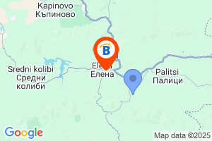 Местоположение на Къща за гости Еленска свежест - Елена