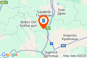 Местоположение на Вила При Язовира - село Дяково - Дупница