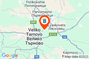 Местоположение на Къща за гости Алекс - село Арбанаси - Велико Търново