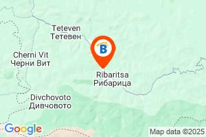 Местоположение на Къща за гости Станеви - село Рибарица - Тетевен