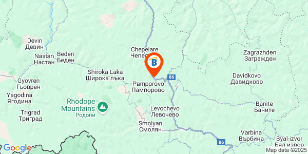 Местоположение на Вилно селище Божидарица - село Проглед - Смолян