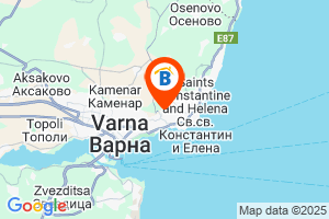 Местоположение на Къща Горският купол - Варна