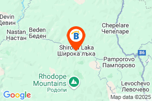 Местоположение на Майоровата къща - село Широка лъка - Смолян