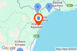 Местоположение на Бунгала Аякс - Кранево