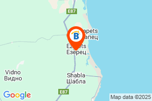 Местоположение на Къща за гости Морски бриз - село Езерец - Шабла