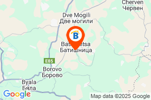 Местоположение на Къща за гости Вила Добреви - село Батишница - Русе