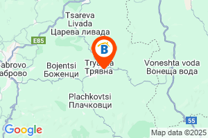 Местоположение на Къща за гости Ребека - Трявна