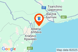 Местоположение на Вила Хоризонт - Балчик