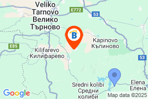 Местоположение на Къща за гости Велчова завера - село Велчово - Велико Търново