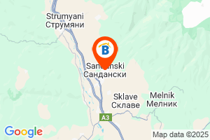 Местоположение на Фамилно студио - Сандански