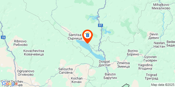 Местоположение на Комплекс Лавалие - Lavalliere Hotel and Villas - Сърница - яз. Доспат