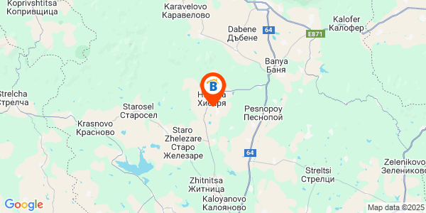 Местоположение на Вили Terme Di Hissar Village - Хисаря