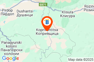 Местоположение на Къща за гости Боби - Копривщица