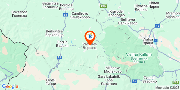 Местоположение на Къща за гости Вършец - Вършец