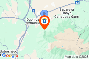 Местоположение на Къща за гости Вила Орехите - село Бистрица - Дупница