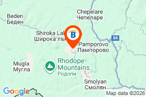 Местоположение на Камътната къща - село Стойките - Смолян