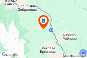 Местоположение на Къща за гости Наталия - село Кремен - Банско