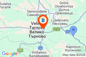 Местоположение на Old Street Guest House - Samovodska Charshiya - Велико Търново