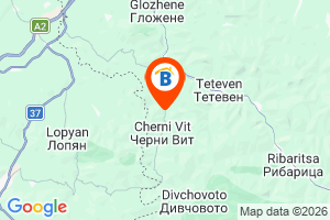 Местоположение на Вила Владислава - село Черни Вит - Тетевен