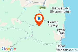 Местоположение на ЕКО Комплекс Албиция - село Господиново - Варна