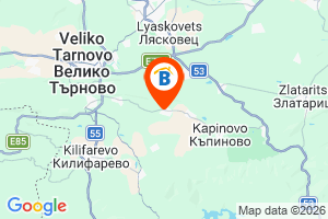 Местоположение на Къща за гости При Горския - село Пчелище - Велико Търново