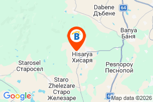 Местоположение на Къща за гости Катлея - Хисаря