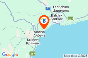 Местоположение на Вила Монов - Балчик