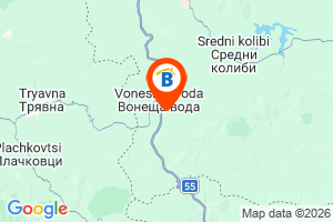 Местоположение на Къща за гости Вила Рай - с. Вонеща вода - Велико Търново