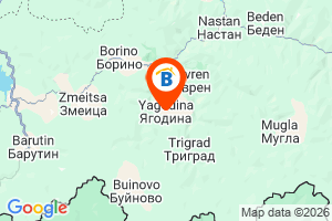 Местоположение на Вила Самодива - село Ягодина - Смолян